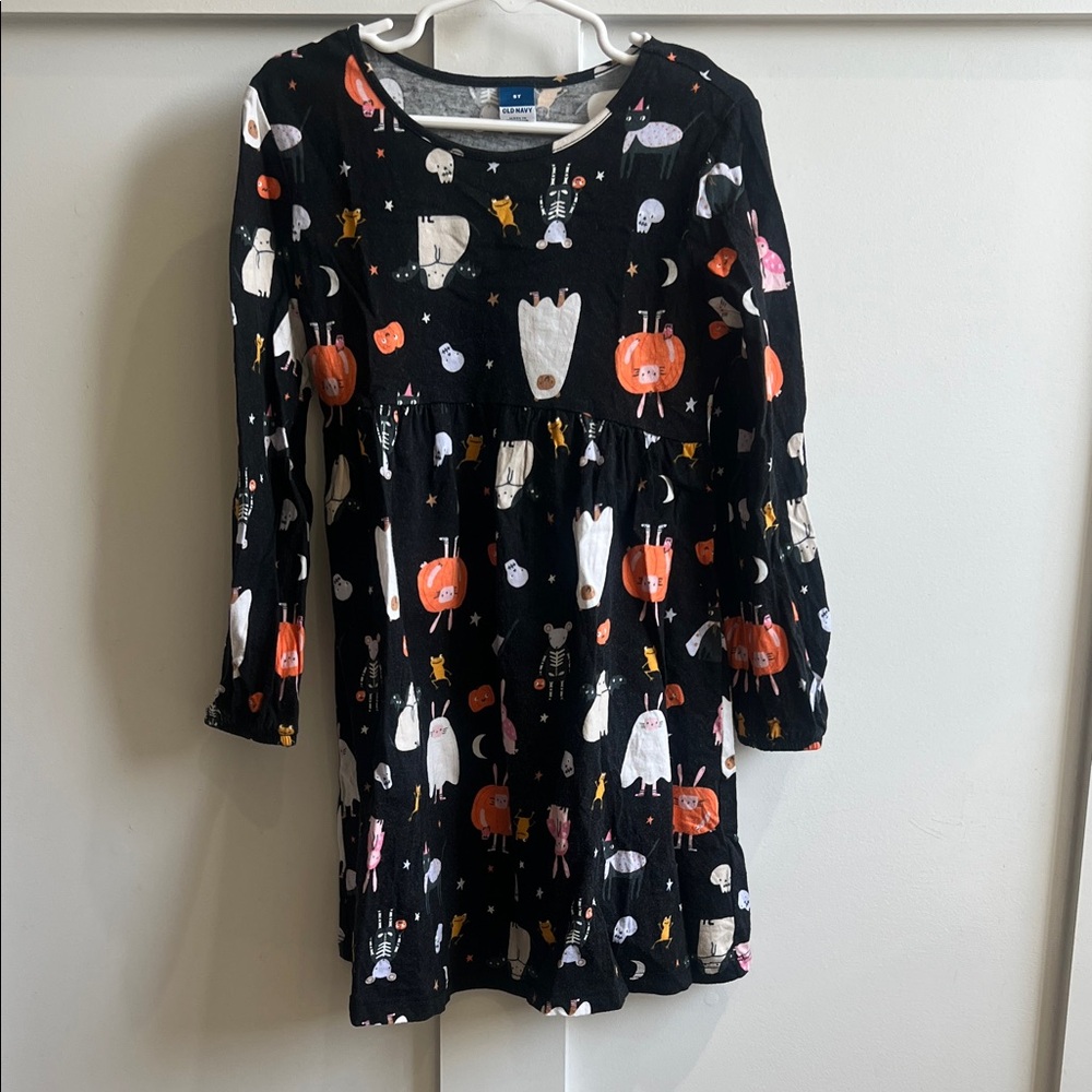 Old Navy Toddler Girls Long Sleeve Halloween Dress Size 5T